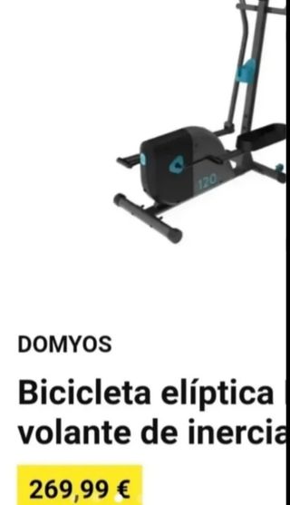 Elíptica, Step, Pesa y Masajeador