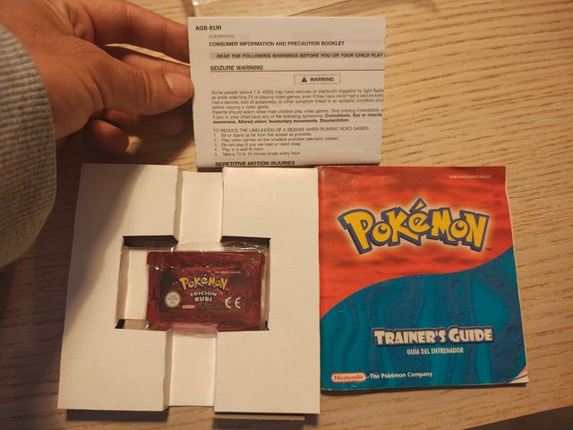 Pokémon Rubí Game Boy Advance Completo