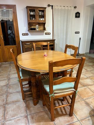 Muebles de cocina madera natural,