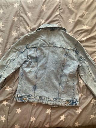 Cazadora Vaquera Zara Azul