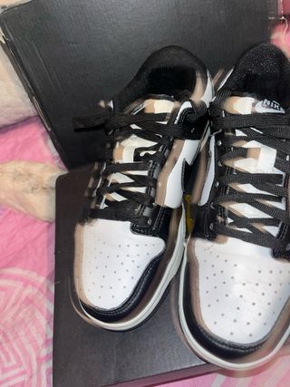 Zapatillas Nike Dunk High Blanco y Negro