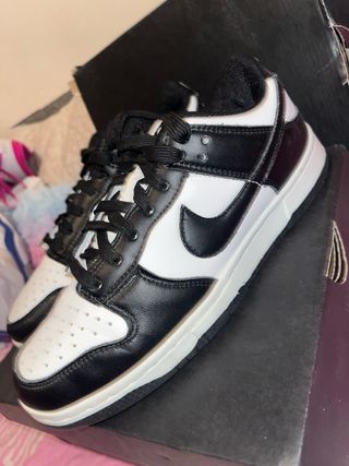 Zapatillas Nike Dunk High Blanco y Negro