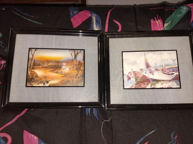 Juego de 2 Cuadros Decorativos