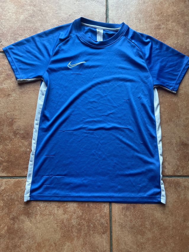 Camiseta Nike Azul Running