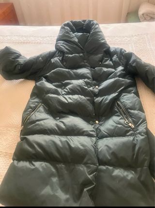 Plumas Zara verde
