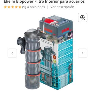 Filtro Eheim Biopower para peces