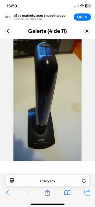 Sony MDR-IF210K Auriculares Inalámbricos Estéreo