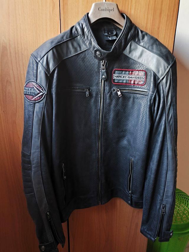 Giacca Harley Davidson Pelle Nera