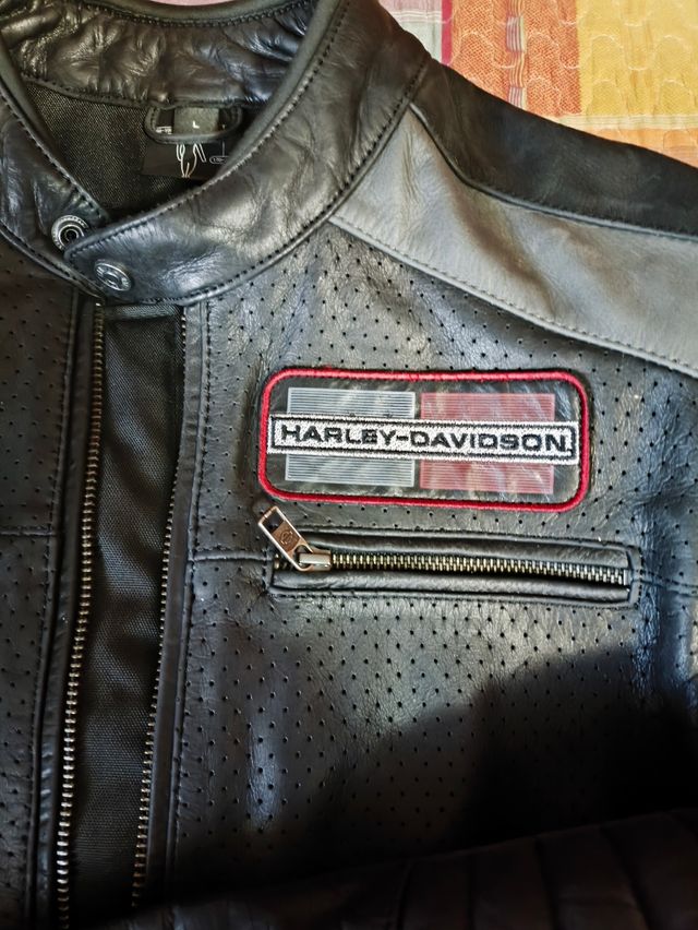 Giacca Harley Davidson Pelle Nera