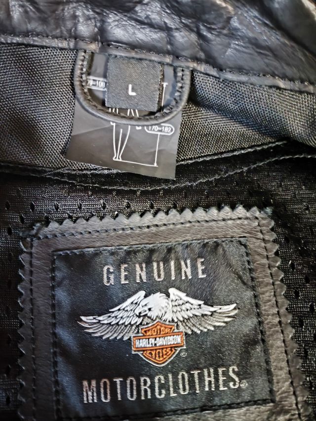 Giacca Harley Davidson Pelle Nera
