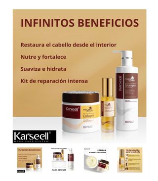 Karseell Pack Champú + Mascarilla + Sérum