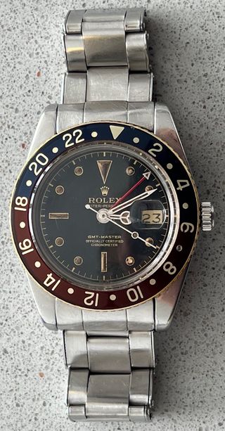 Reloj Rolex GMT-Master 6542 Vintage 1958 CaL.1030.