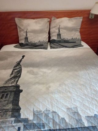 Colcha bouti Estatua Libertad