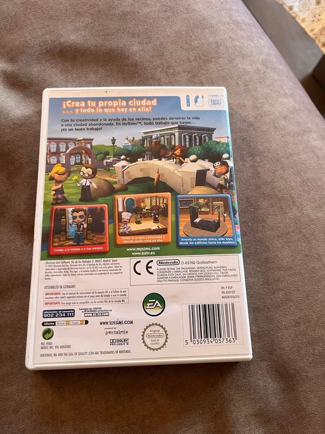 My Sims Wii Nintendo