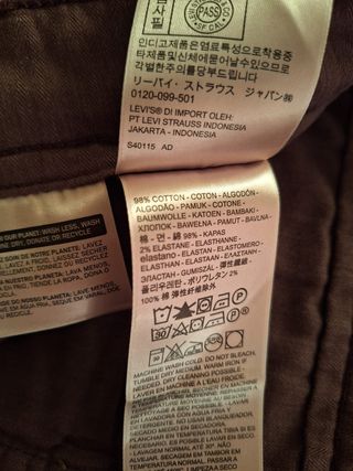 Pantalón Levi's XX Chino Slim Taper W33 L32