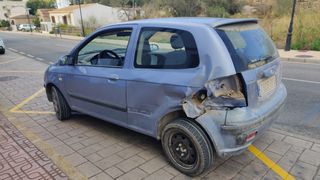 Despiece Hyundai getz 2005 por siniestro trasero. 