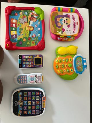 Lote Juguetes Electrónicos Infantiles