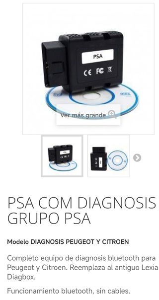 Bluetooth Diagnosis PSA Peugeot Citroen