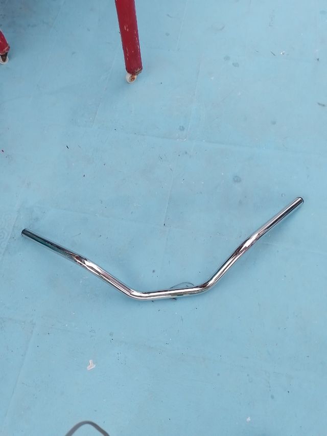 Manillar de.moto.cromado.82cm.para.moto.grandes
