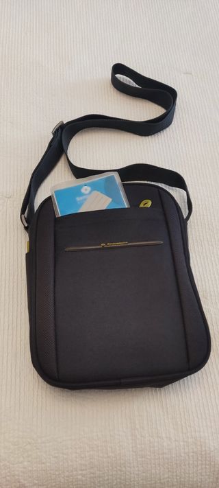 Bandolera Samsonite Azul Marino Sin Estrenar