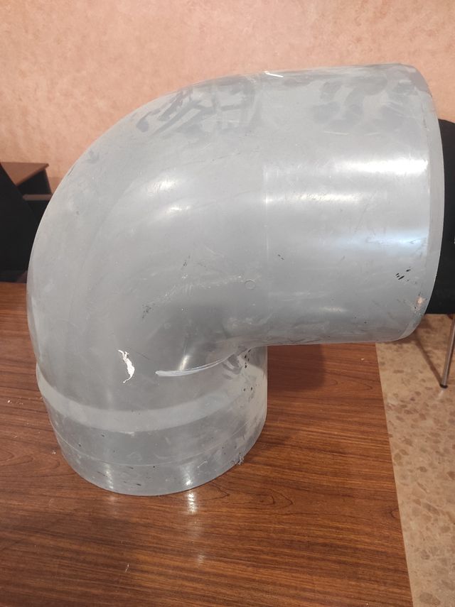 Codo PVC 315 x 87 grados