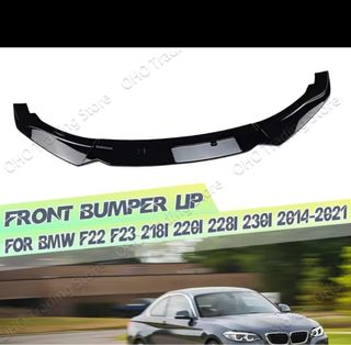 Separador Parachoques BMW F22 F23 Negro Brillo