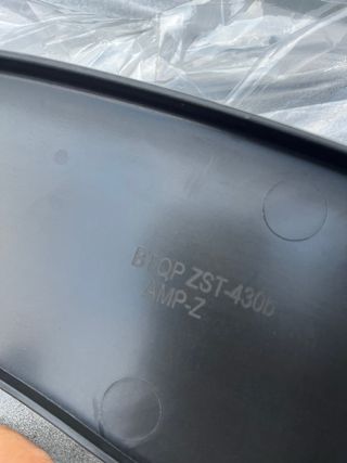 Separador Parachoques BMW F22 F23 Negro Brillo