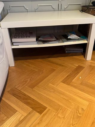 Mesa centro Ikea blanca