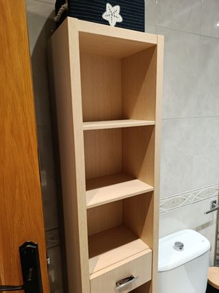 Mueble de Baño,madera clara.