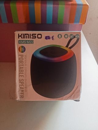 Altavoz Bluetooth Kimiso KMS-M22 Portátil