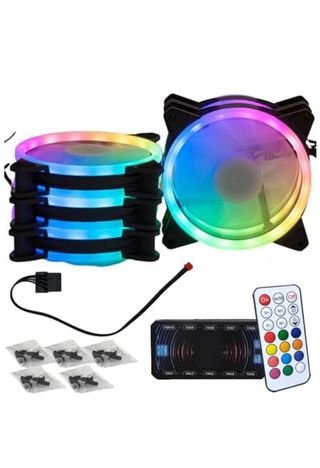 Ventiladores PC RGB con Mando