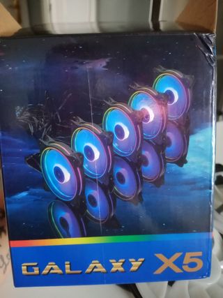 Ventiladores PC RGB con Mando