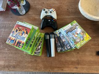 Lote accesorios y juegos Xbox360