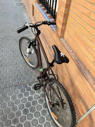Bicicleta BTWIN marrón