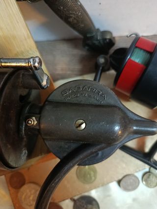 Due mulinelli da pesca Sagarra antichi e funzionali