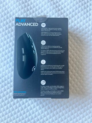 Ratón inalambrico Logitech G304 Negro