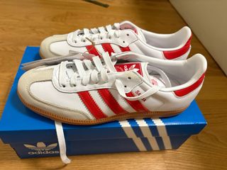 Adidas Samba Blancas y Rojas