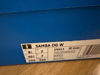Adidas Samba Blancas y Rojas