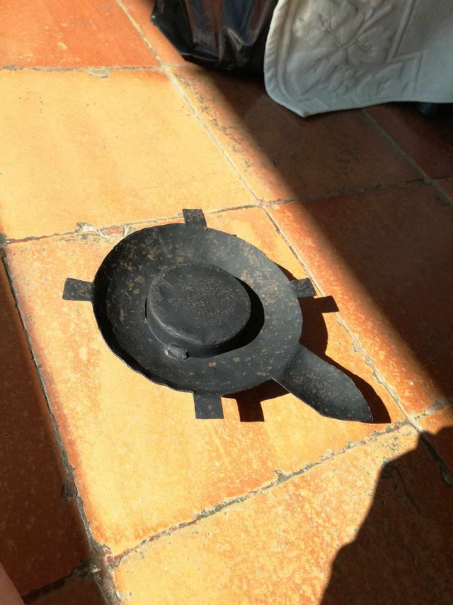 Cinzeiro de decoração preto