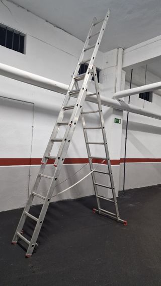 Escalera Aluminio 3 Tramos ALUPRO