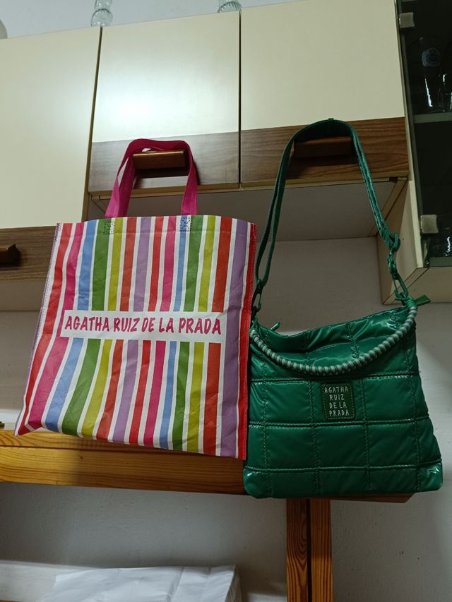 Bolso Agatha Ruiz de la Prada Verde y Multicolor