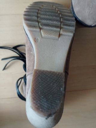 Botines Cuplé Talla 38 Marrones