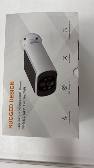 Cámara Vigilancia Solar + 64GB SD