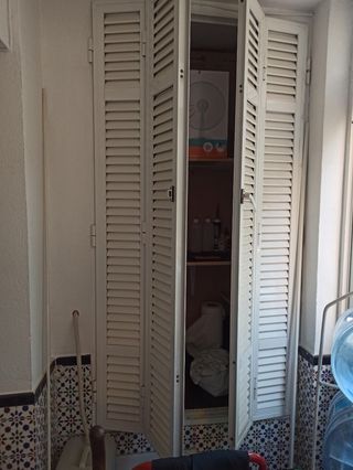 Puerta aluminio blanco