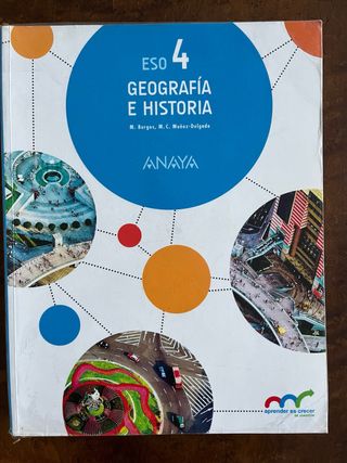 Libro geografía e historia 4 ESO