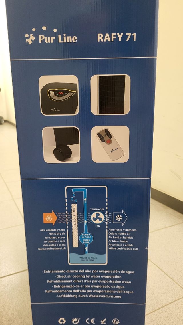 Ventilador Evaporativo Line RAFY 71