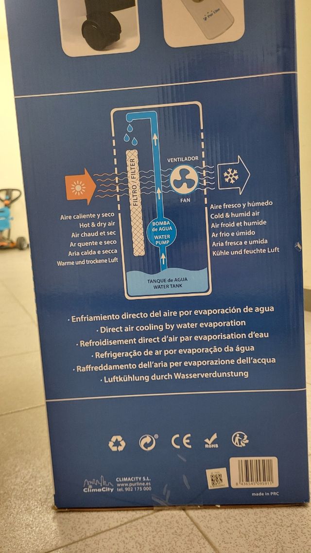 Ventilador Evaporativo Line RAFY 71