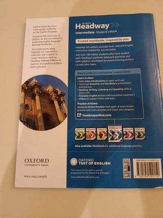 Libros inglés marca Oxford diferentes niveles