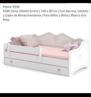 Cama Infantil Kobi Emma 160x80cm