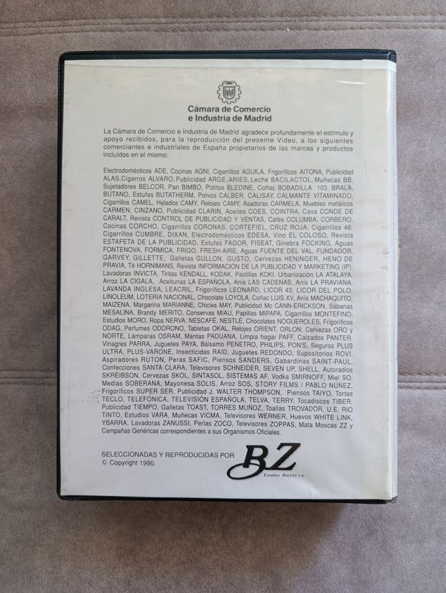 Estuche Publicidad en TV 1957-1967